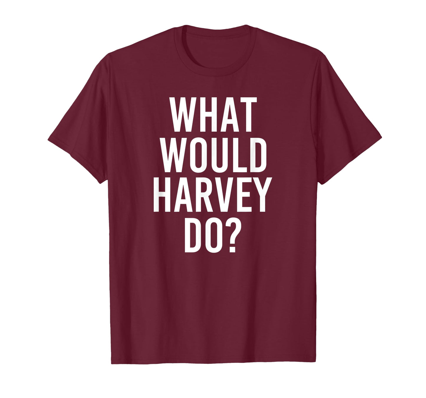 What Would HARVEY Do Funny Personalized Name Joke Men Gift T-Shirt