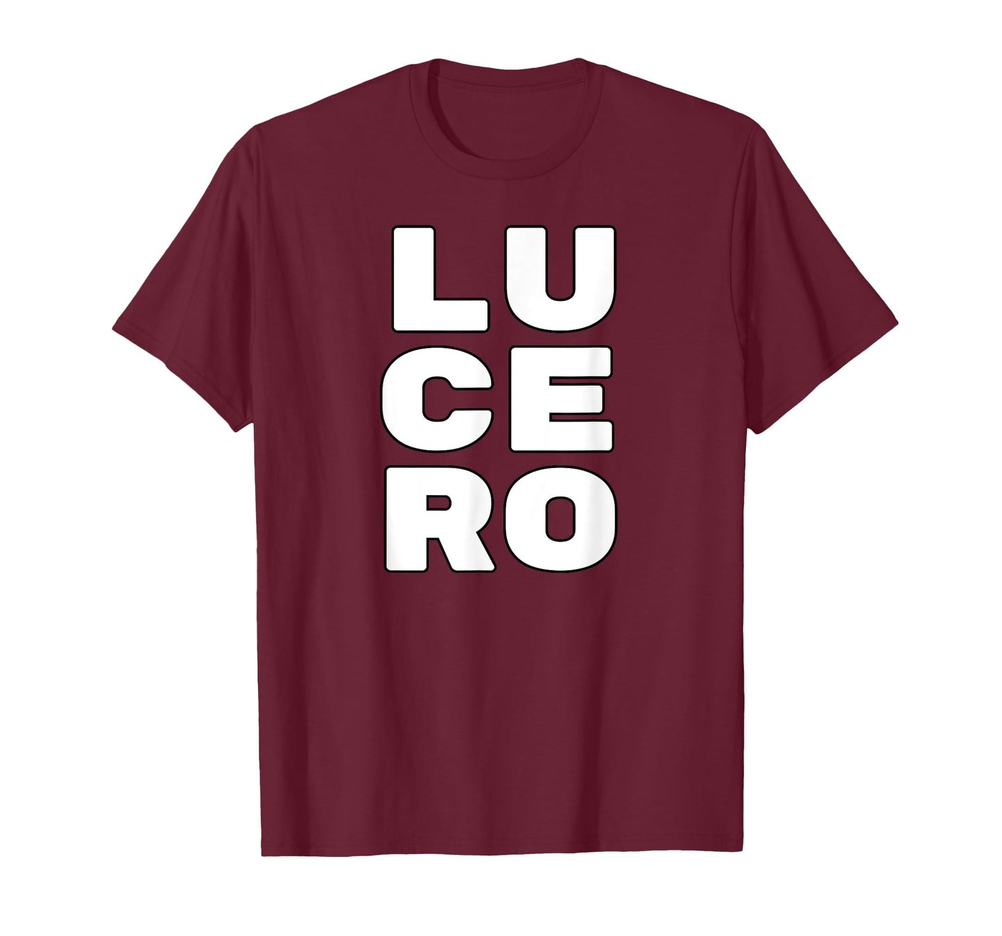 LUCERO Personalized Retro Girls Custom LUCERO Name T-Shirt