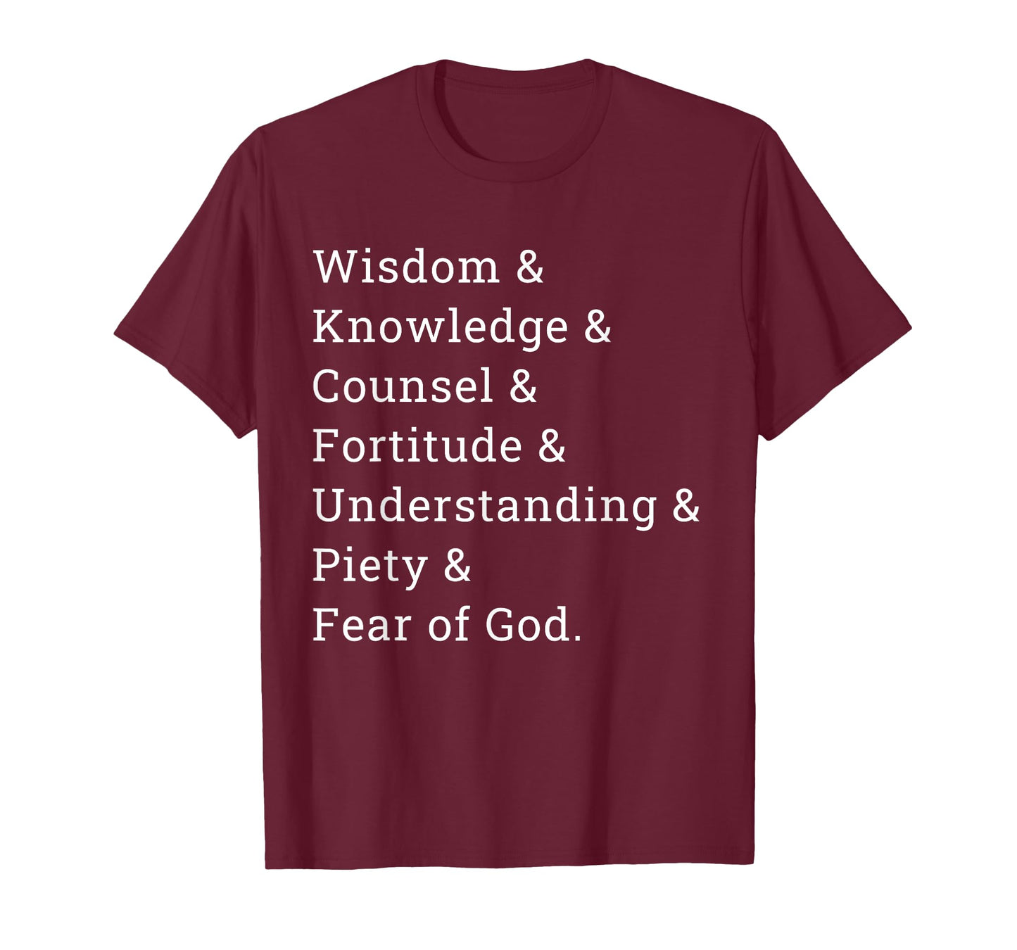 7 Gifts Of The Holy Spirit T-Shirt