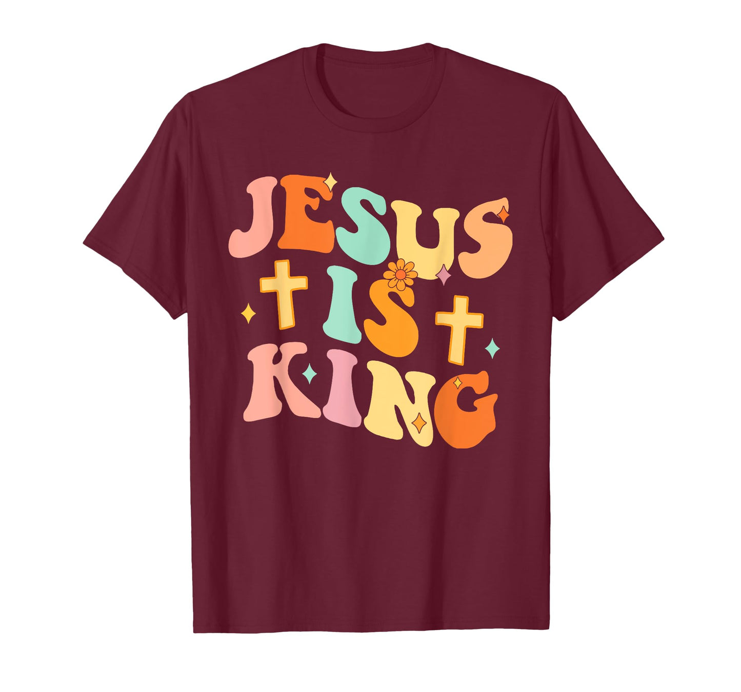 Jesus Is King Youth Toddler Boys Girls Christian T-Shirt