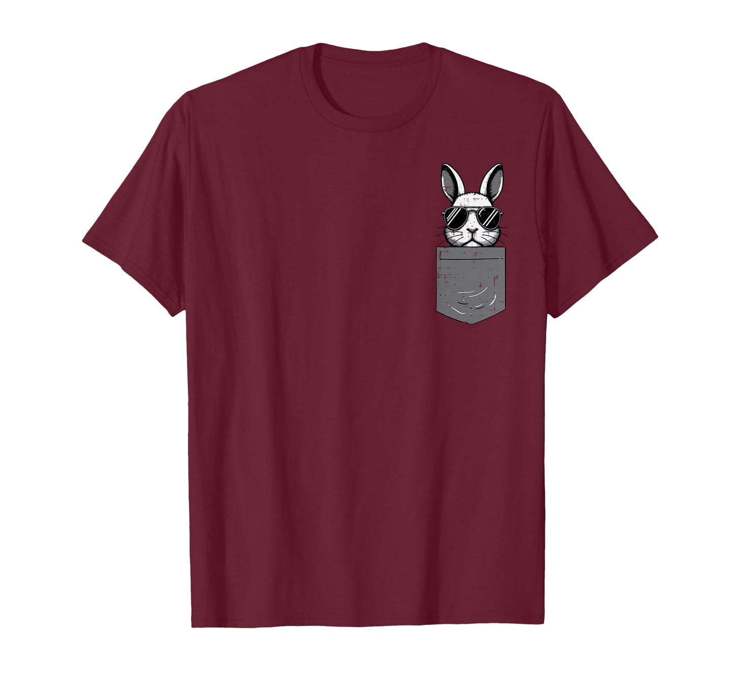Easter Bunny Pocket Sunglasses Cool Rabbit Men Women Kids T-Shirt