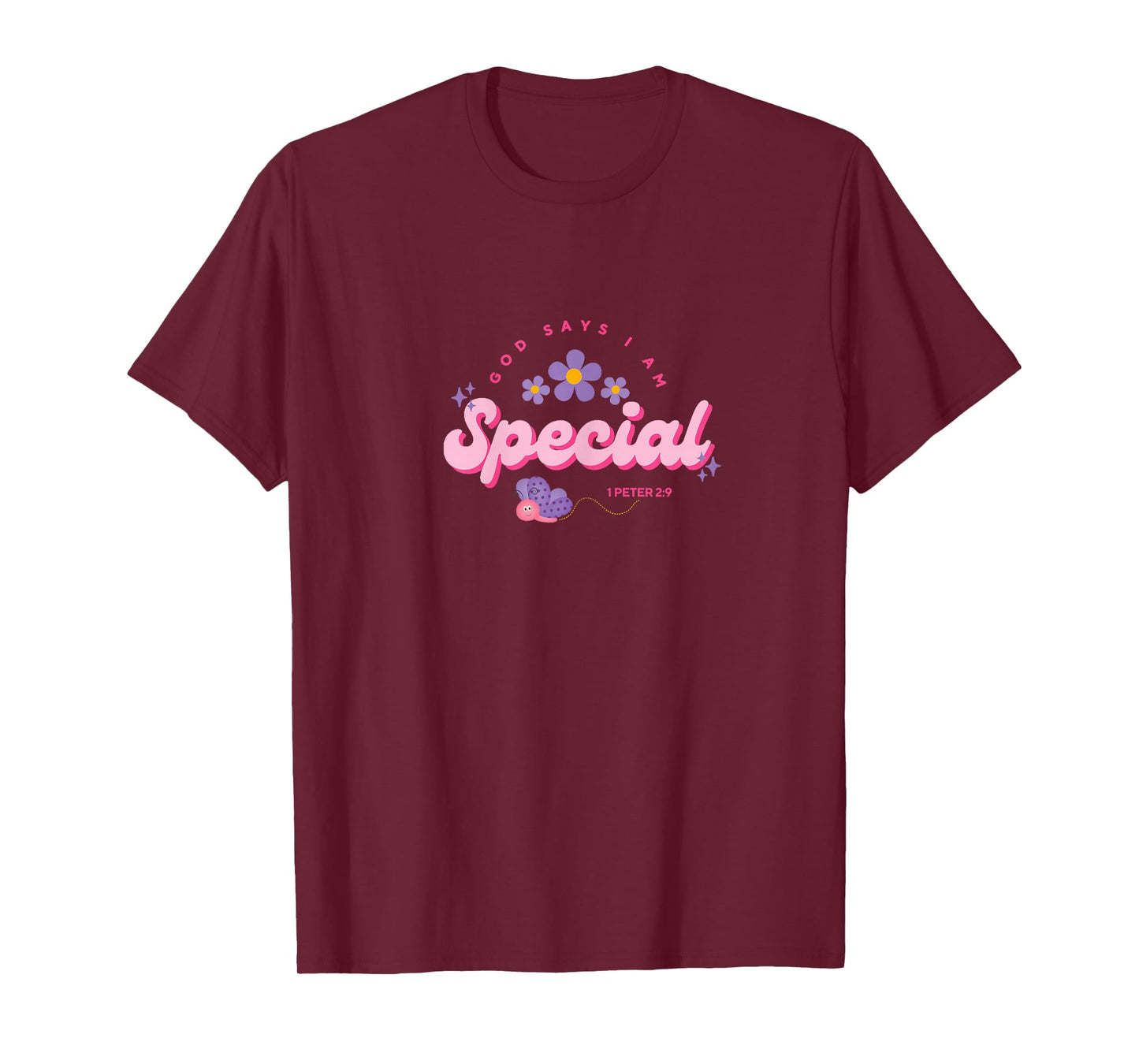 God Say's I Am Special, Women, Youth and Girls T-Shirt