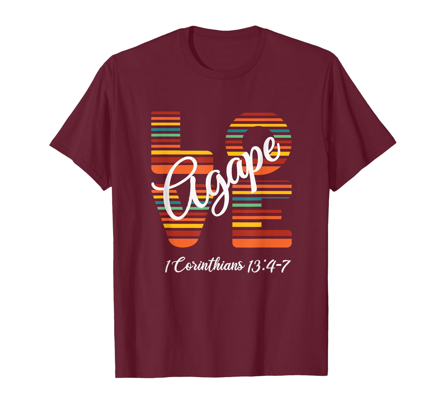 Agape Love Inspirational Christian T-Shirt