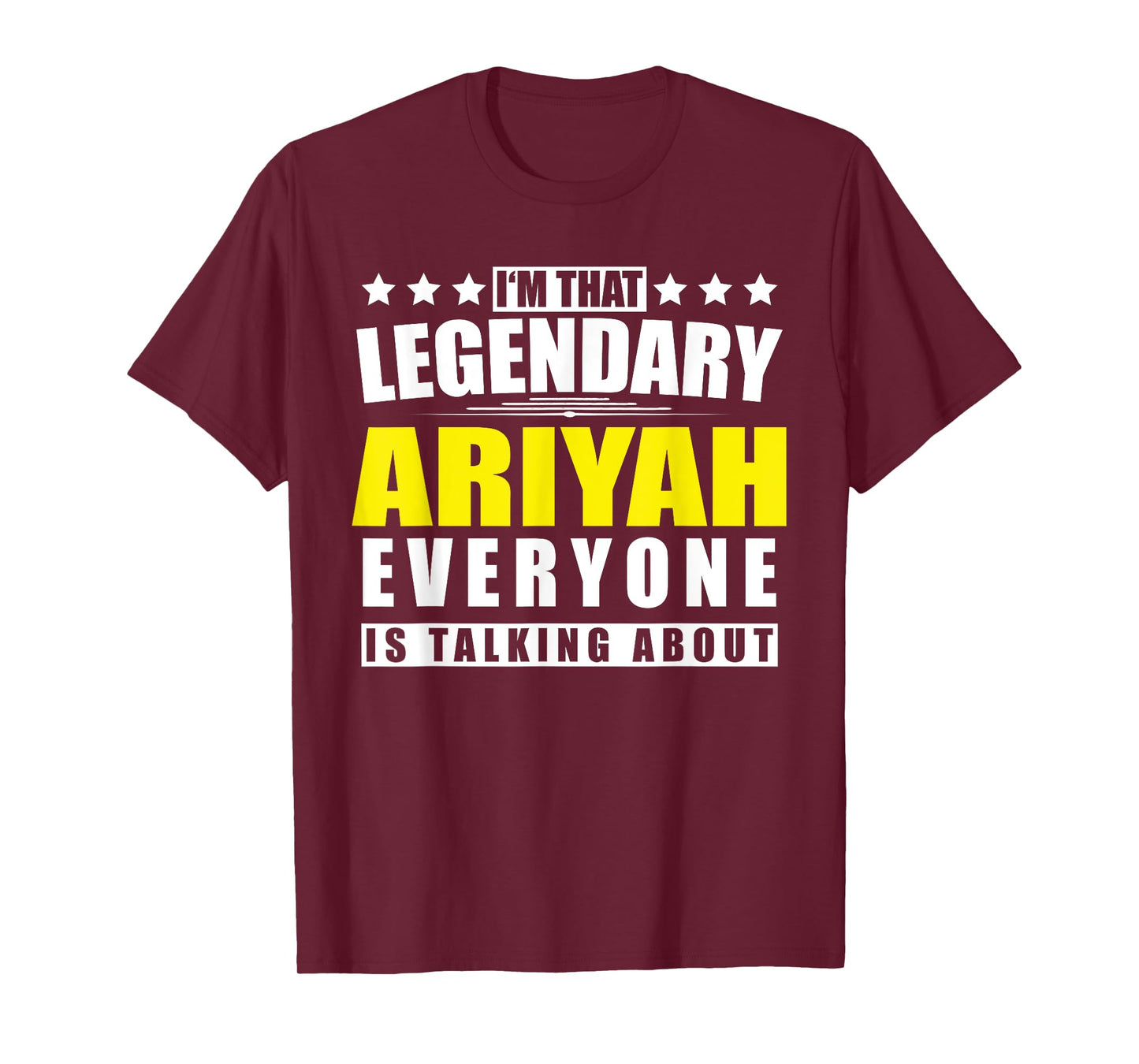 Name Ariyah First Name Gifts - Funny Personalized Gift T-Shirt