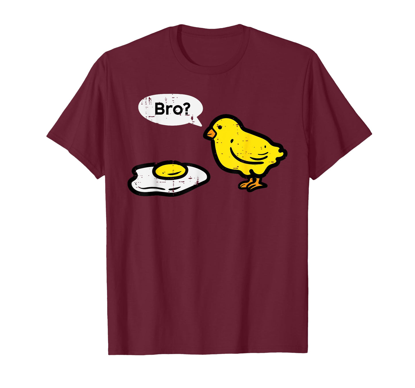 Easter Chick Fried Egg Bro Funny Men Women Boys Kids Toddler T-Shirt