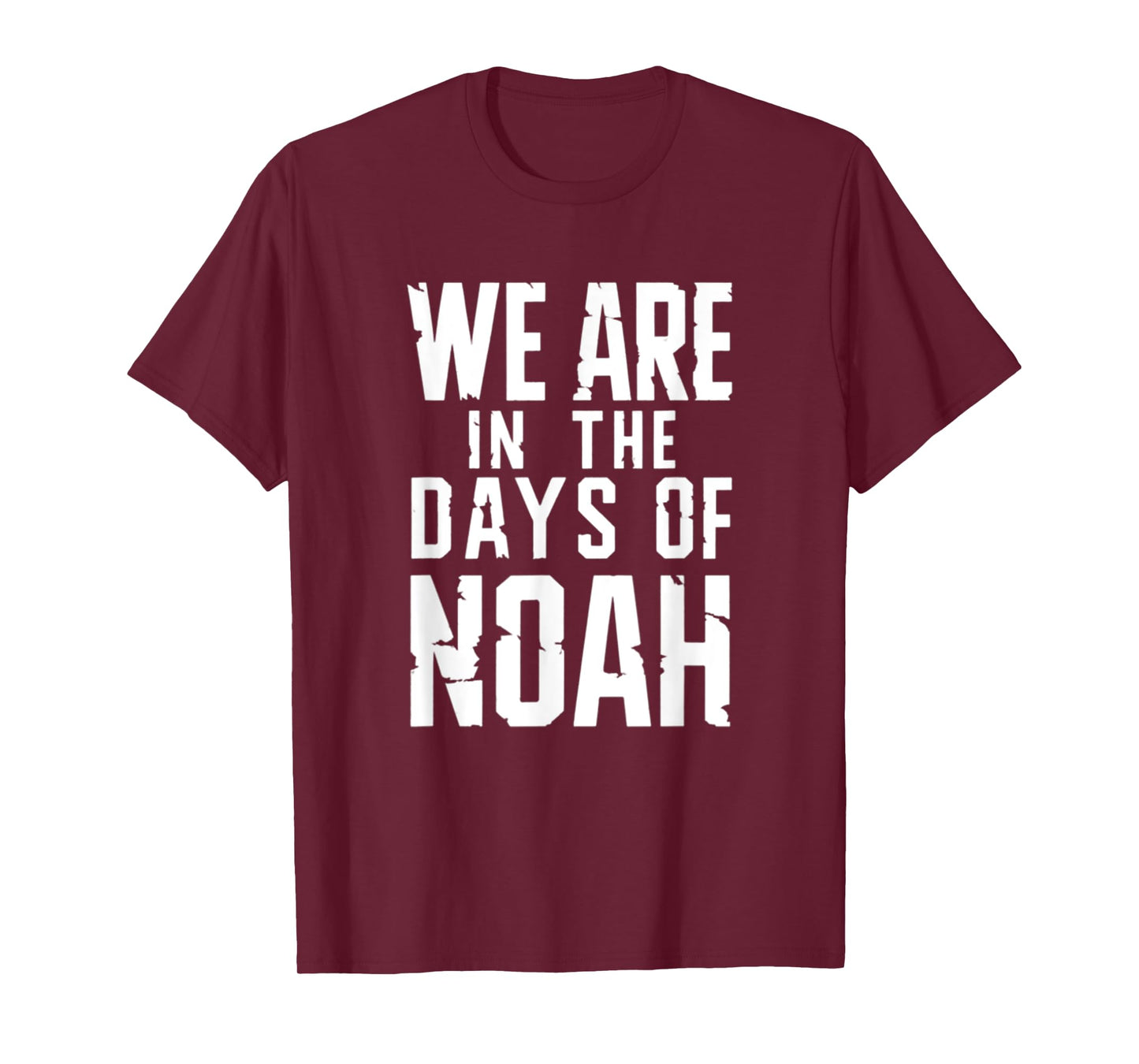Matthew 24:37 The Days Of Noah Jesus Christ Bible Verse T-Shirt