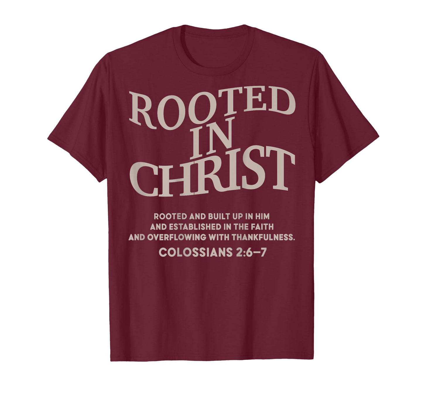 Rooted in Christ Is King Christian Jesus Toddler God Sister T-Shirt