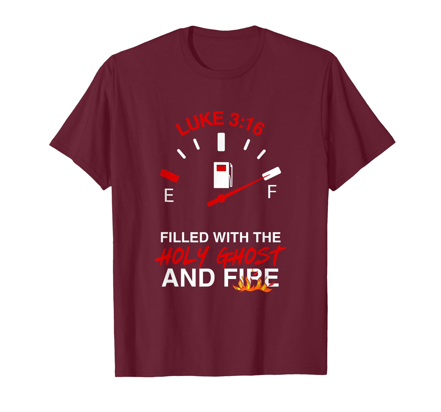 Filled With The Holy Ghost & Fire Spirit-Filled Holy Spirit T-Shirt