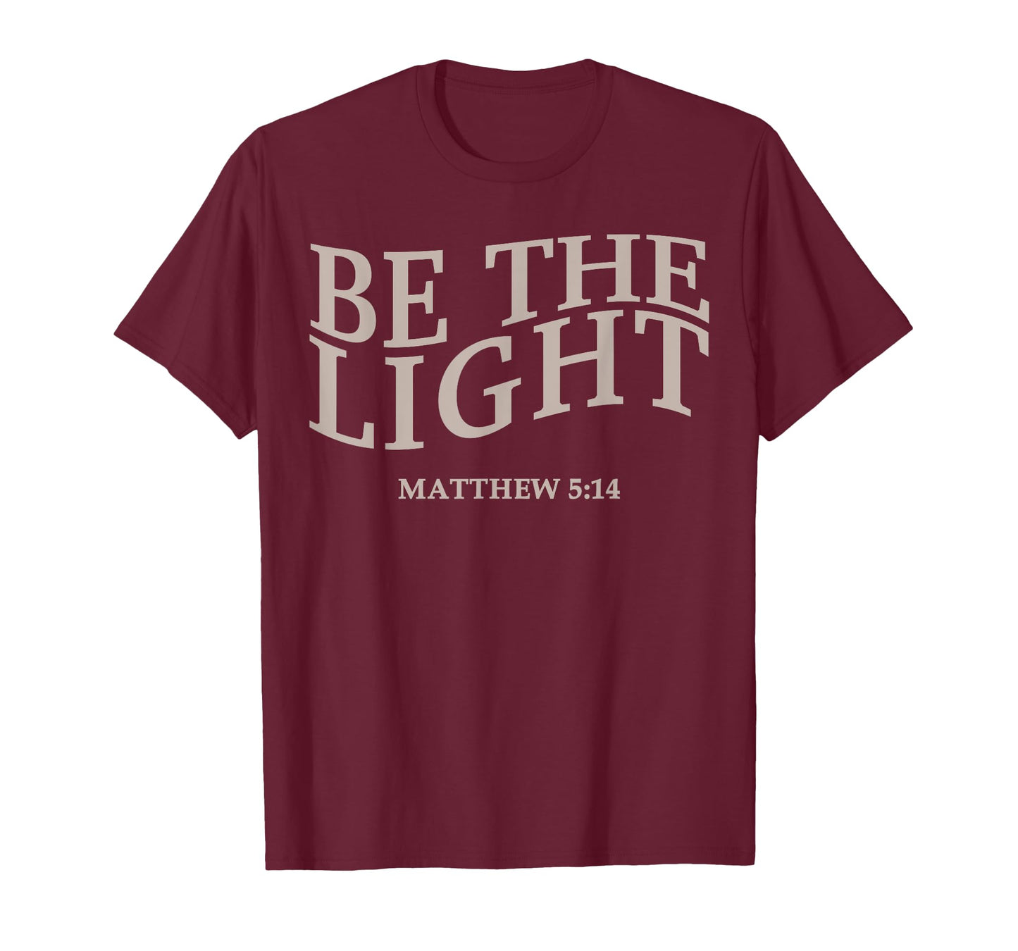 Be The Light Christian Jesus Toddler God Son Sister Brother T-Shirt