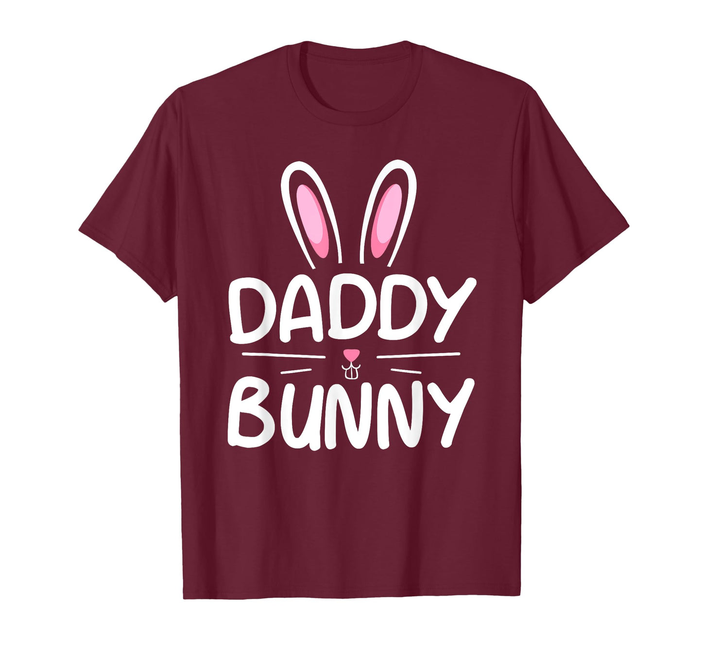 Daddy Bunny T-Shirt Matching Family Easter Shirt Dad Gift T-Shirt