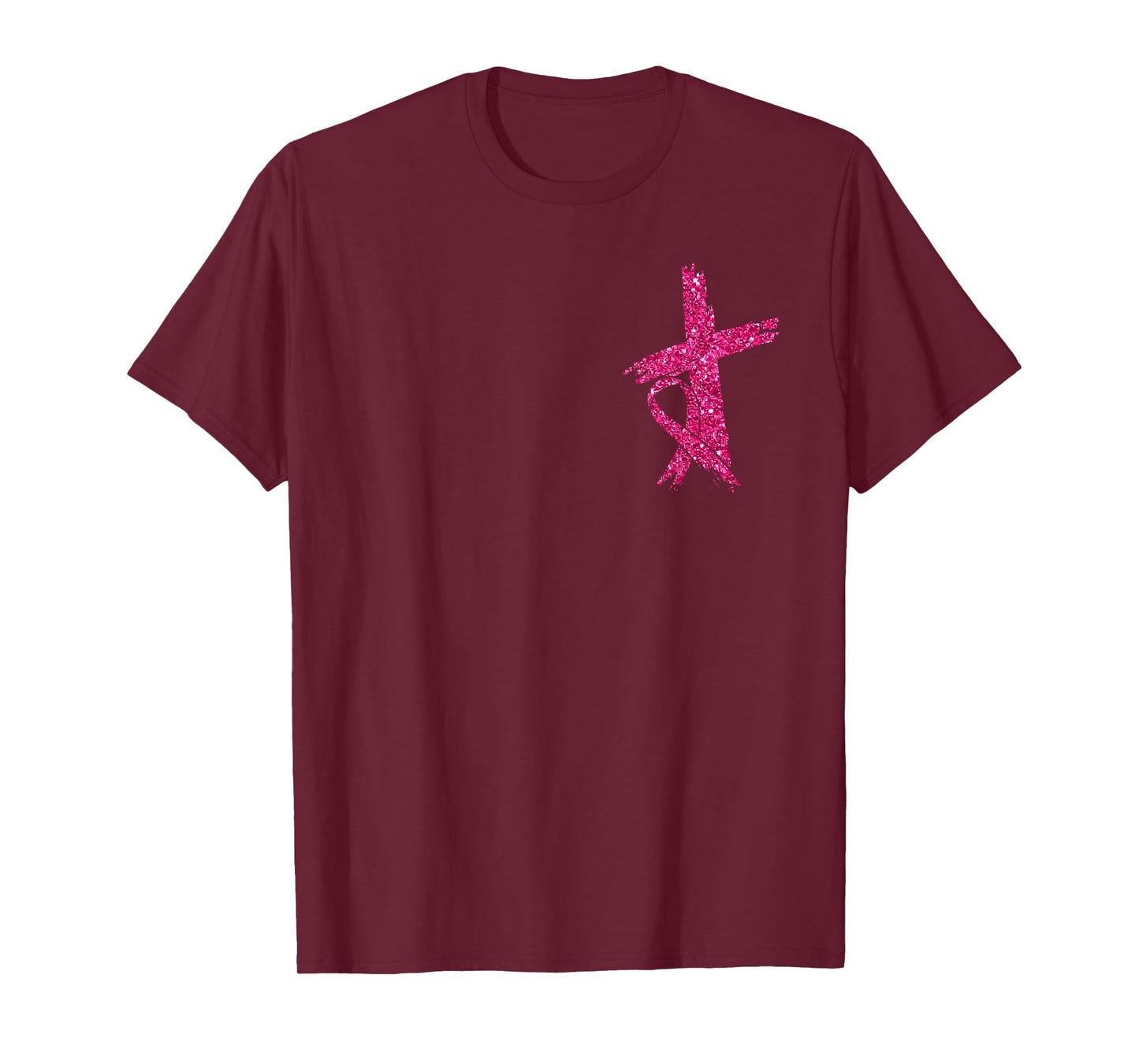 Heal Cancer for with God Nothing is Impossible Breast Cancer T-Shirt