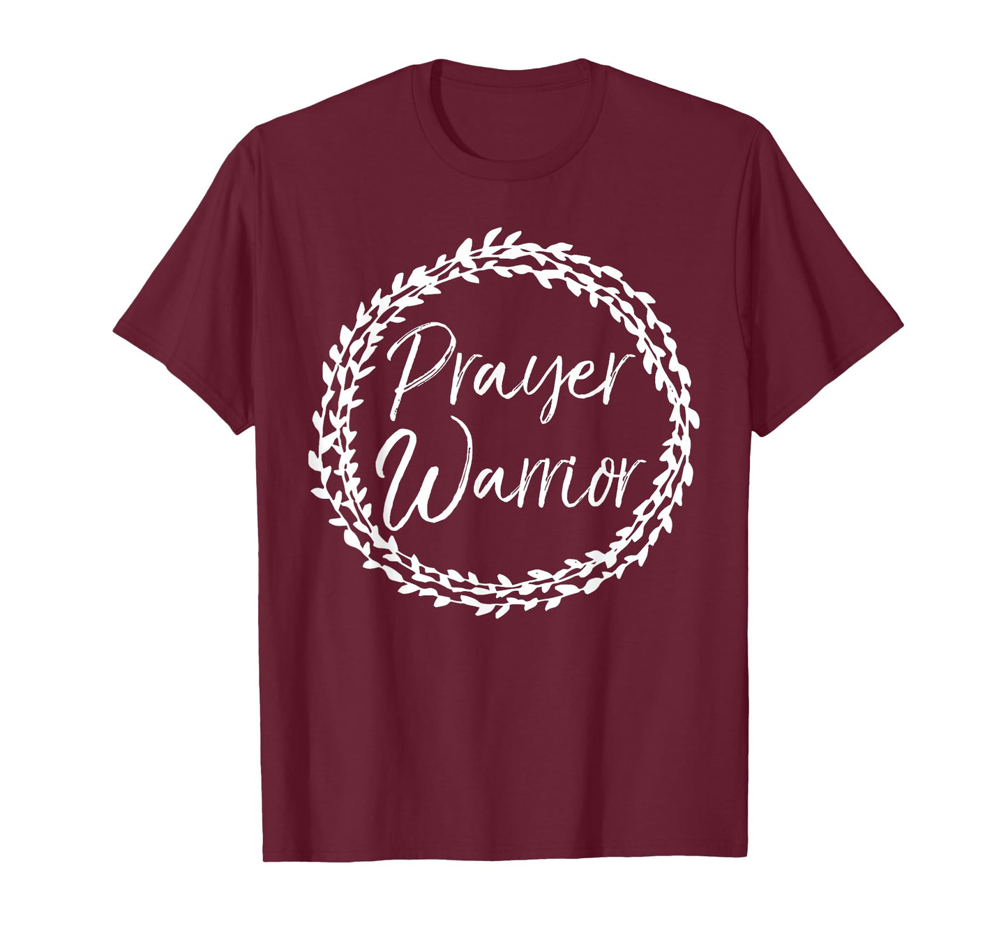 Prayer Warrior Shirt Pray Flower Christian Shirt for Women T-Shirt
