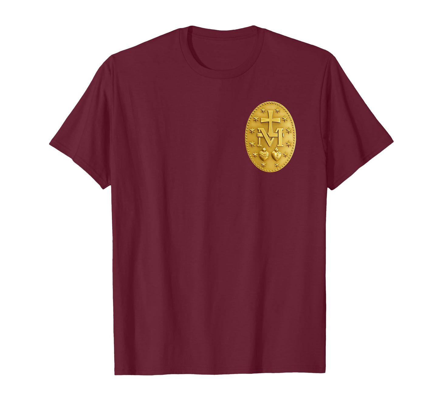Miraculous Medal of The Virgin Mary - Catholic T-Shirt