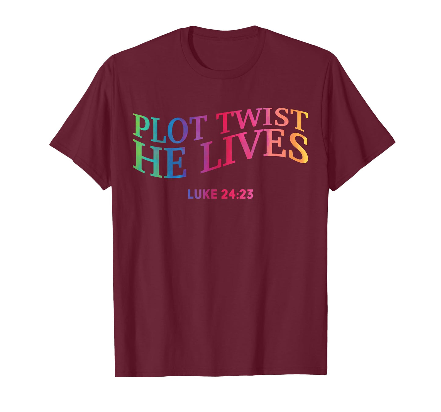 Plot Twist He Lives Christian Funny Easter God Toddler Son T-Shirt