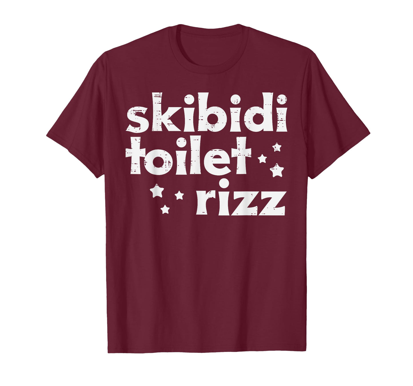 Skibidi Toilet Rizz Funny Saying Meme Boys Kids Men Women T-Shirt