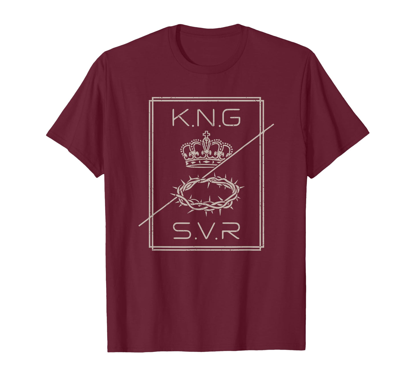 Jesus is King Savior Christian Men Teen Girl Youth Cute God T-Shirt