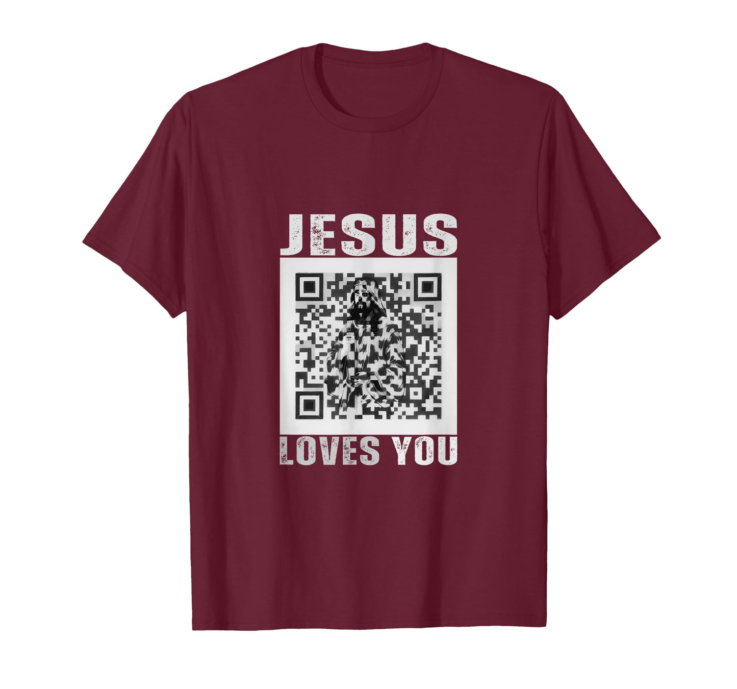 Jesus Loves You Funny Rick Roll Meme Sarcastic Humor Joke T-Shirt