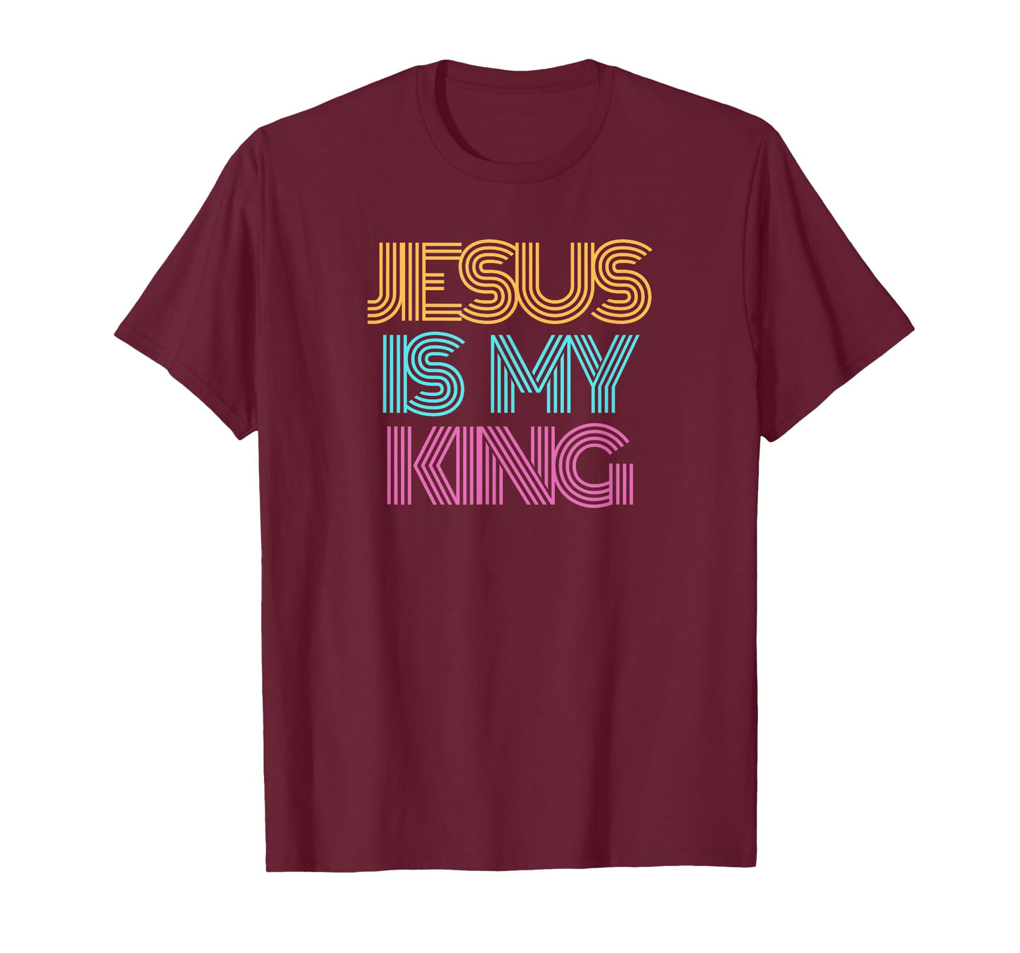 Jesus is My King Shirt. Christian Shirt. Religious Spiritual T-Shirt
