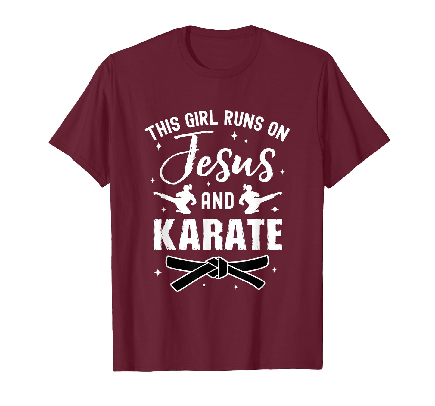Funny Karate Design For Girls Women Karate Martial Art Lover T-Shirt