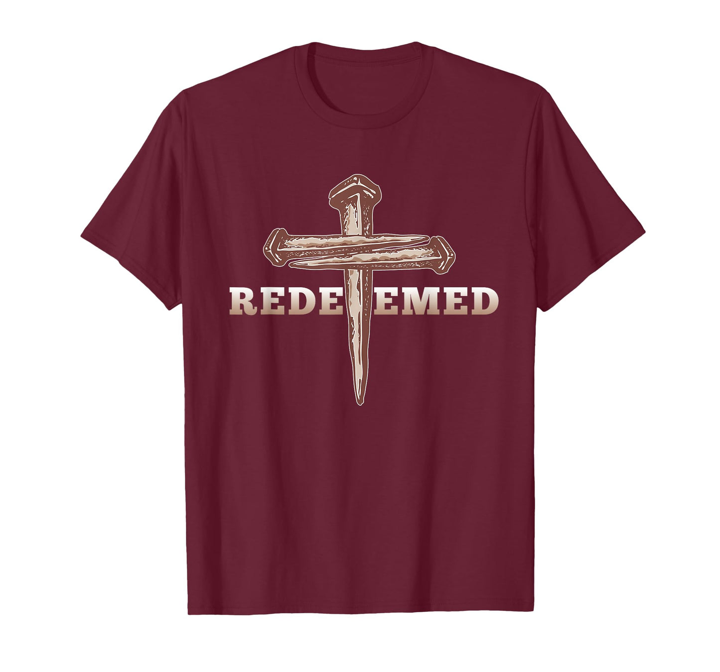 Redeemed Jesus Cross The Way The Truth The Life God Bless T-Shirt