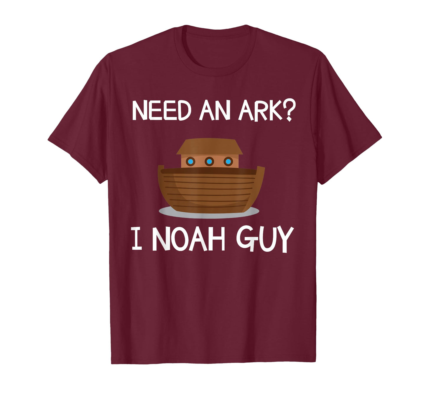 Need An Ark? I Noah Guy Funny Christian Pun T Shirt T-Shirt