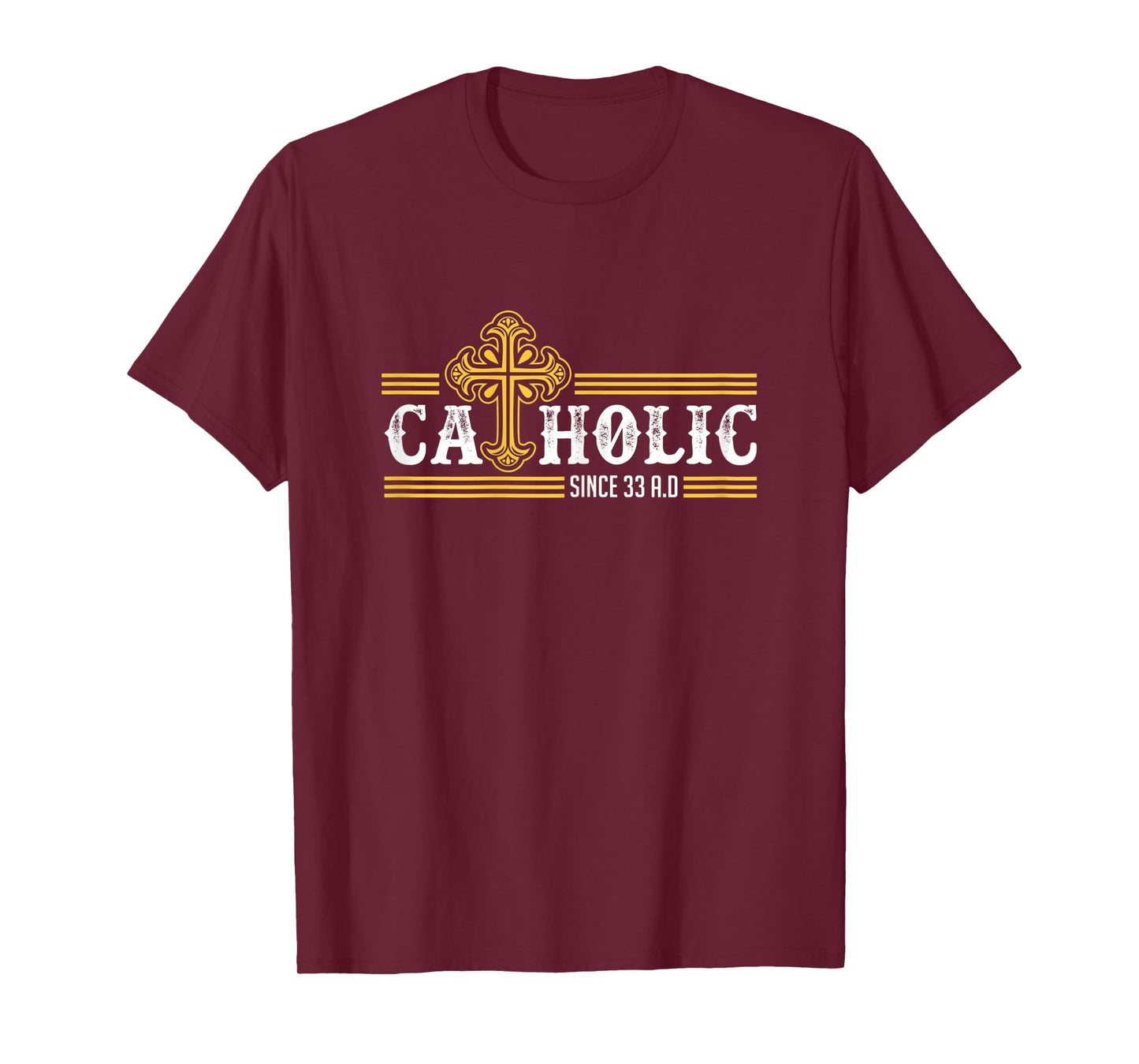 Catholic Since 33 AD Iron Resurrection & Divine Mercy T-Shirt