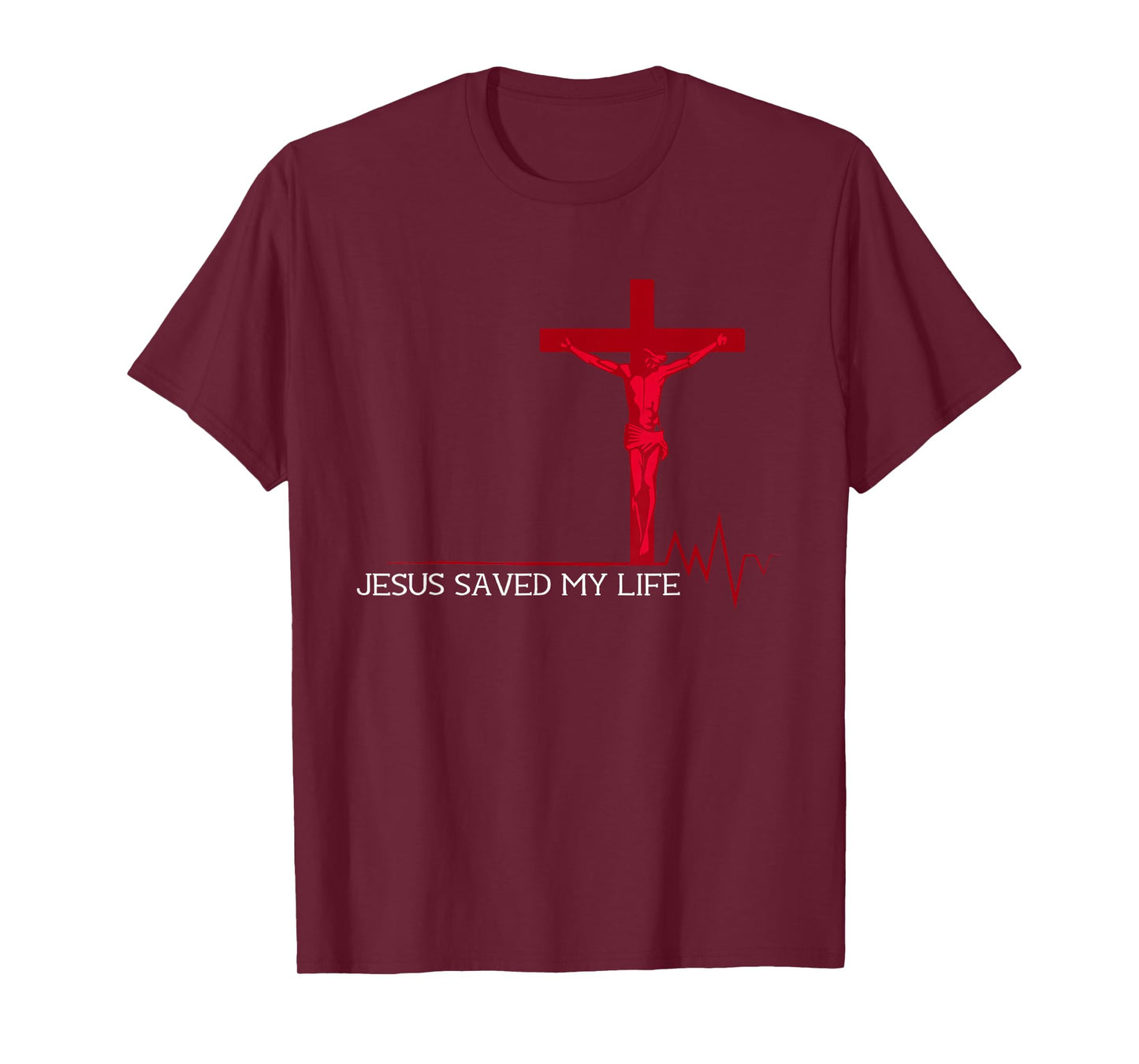 Jesus Saved My Life Christian T-Shirt