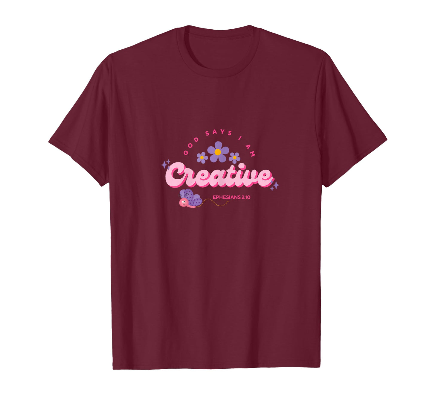 God Say's I Am Creative, Women, Youth and Girls T-Shirt