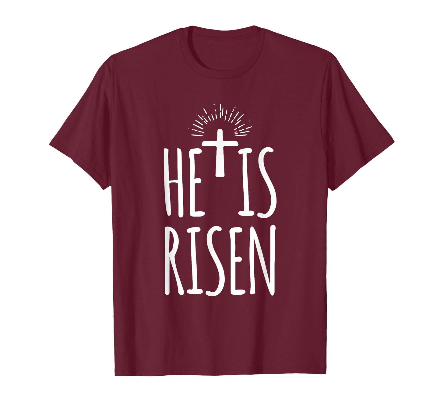He Is Risen Shirt for Men Women Christian Happy Easter T-Shirt