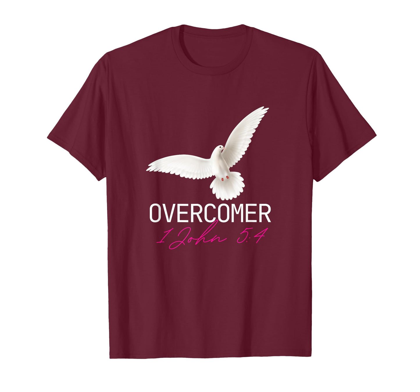 Christian Faith Overcomer Motivational Inspirational T-Shirt