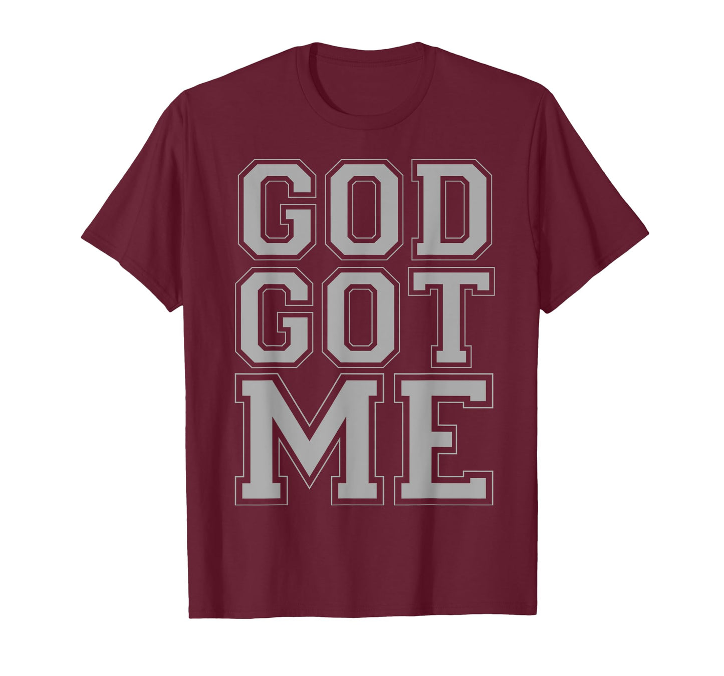 Christian T Shirts God Got Me (grey) T-Shirt