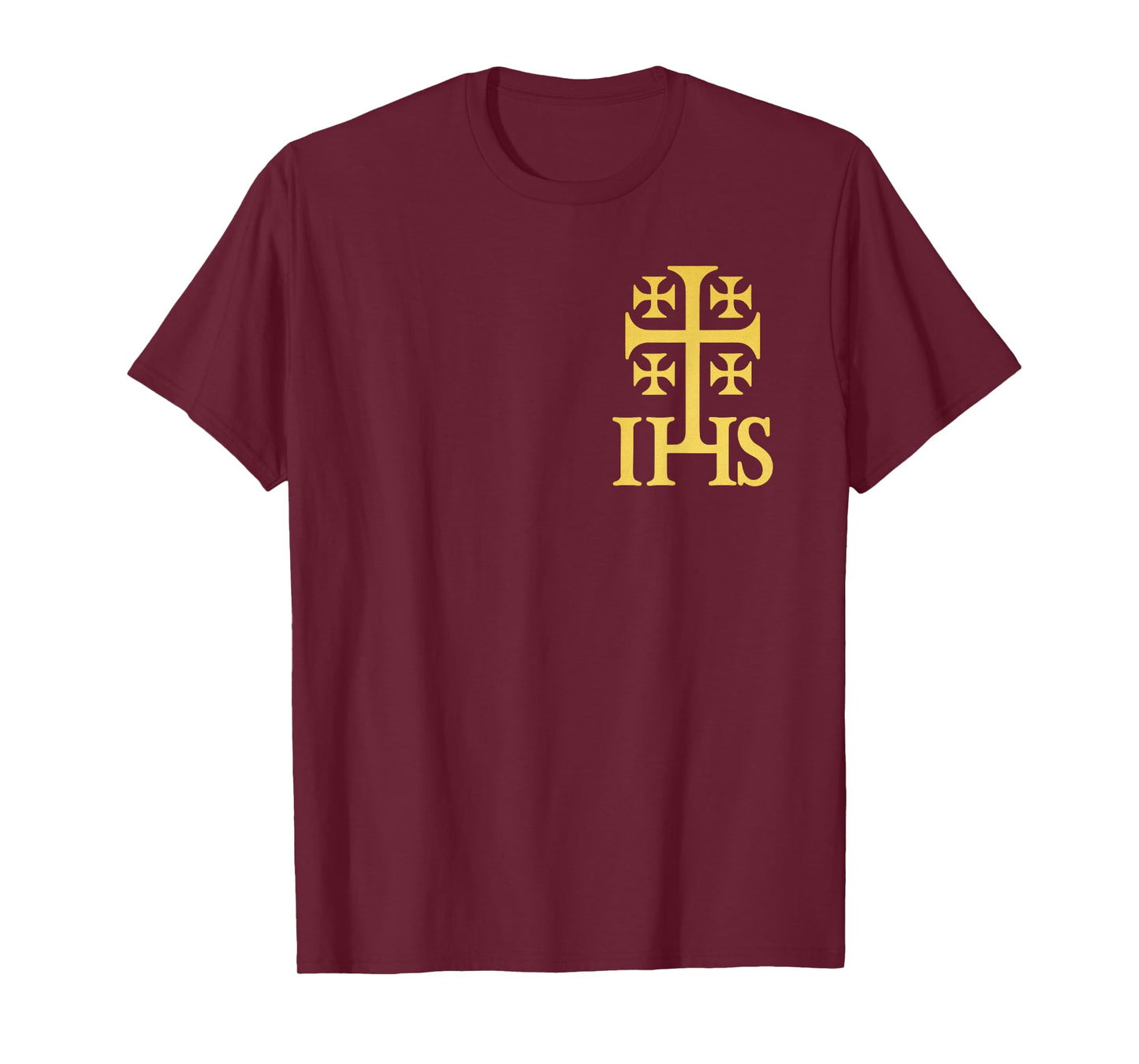 IHS Christogram Catholic Christian Symbol - Jesus Christ T-Shirt