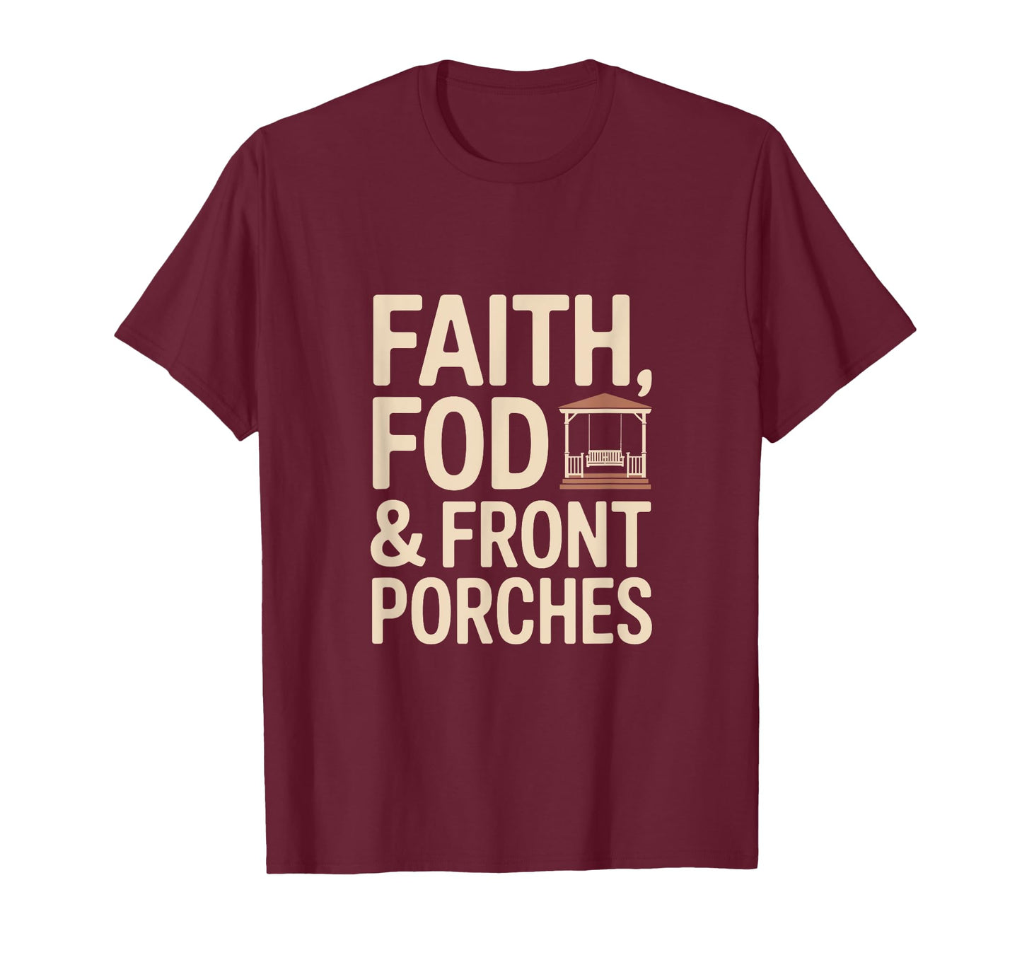 Mississippi Heritage Faith, FOD & Porches T-Shirt