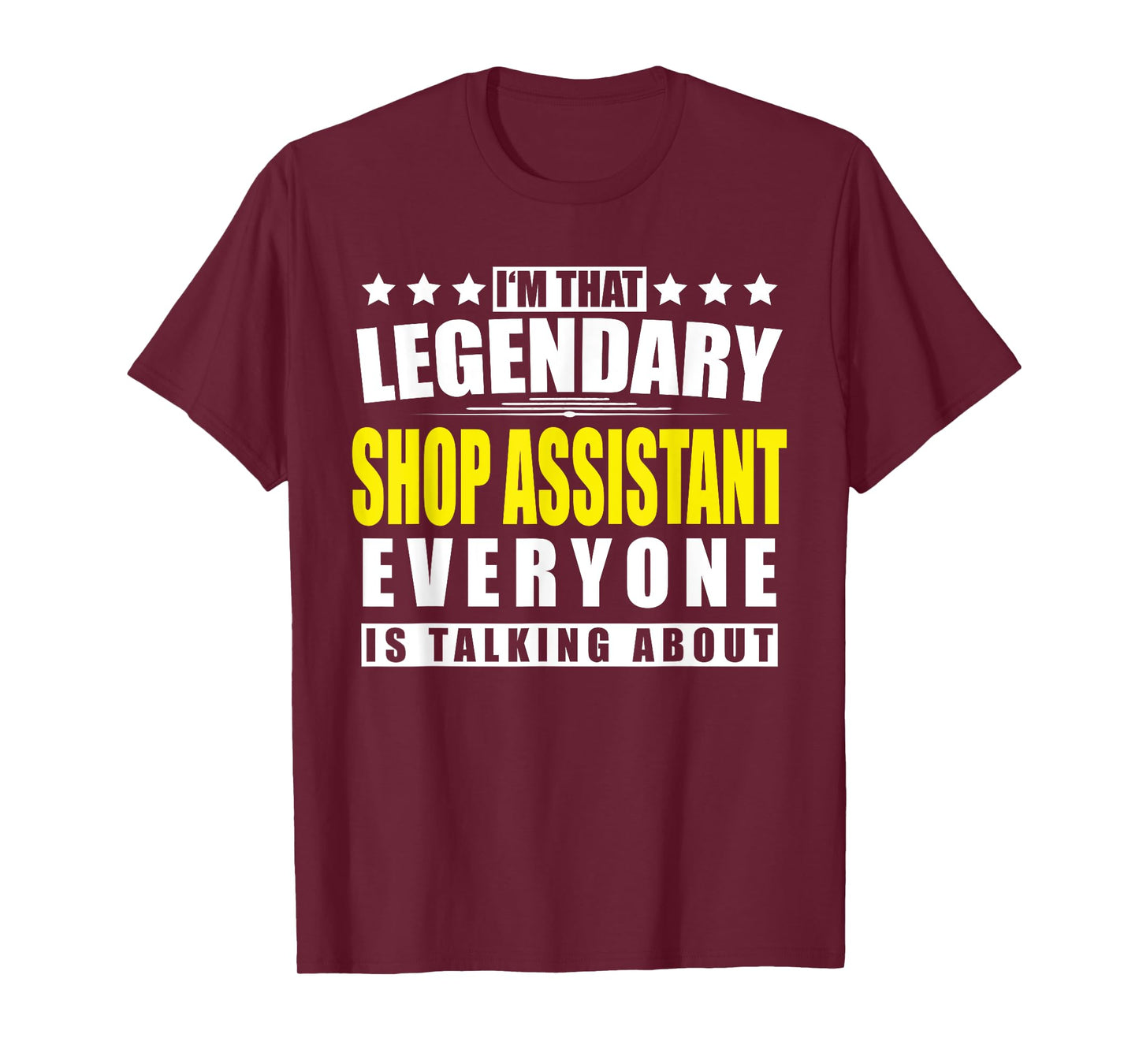 Shop Assistant - Funny Personalized Gift T-Shirt