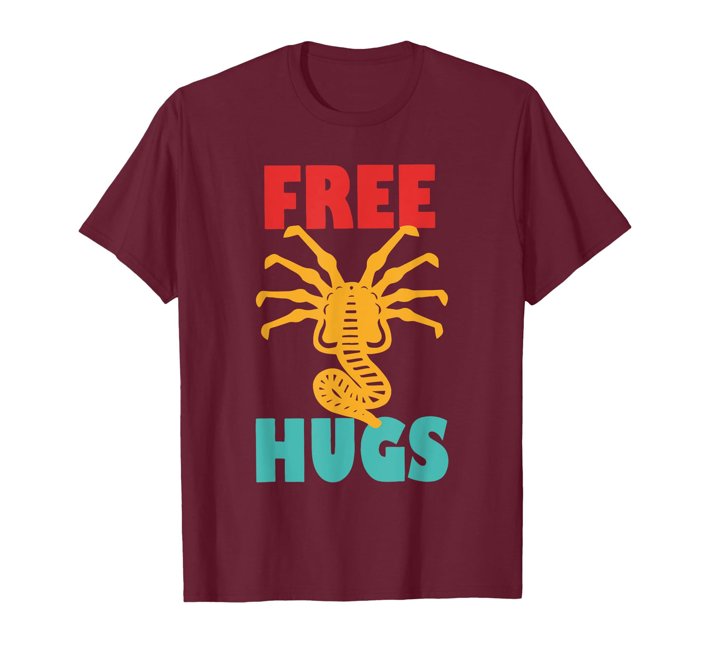 FREE ALIEN HUGS Funny design T-Shirt