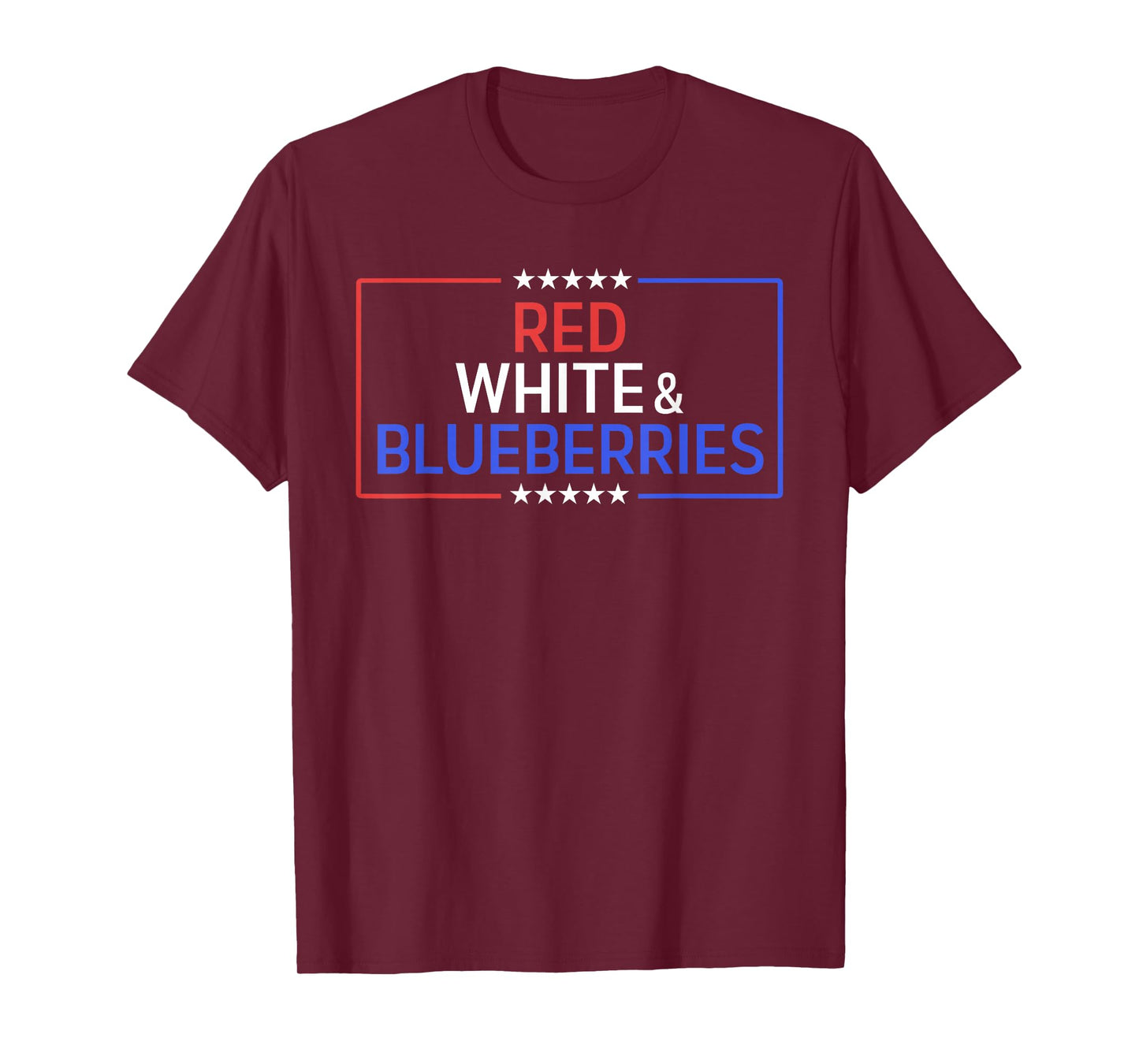 Red White and Blueberries Christian Patriotic T-Shirt