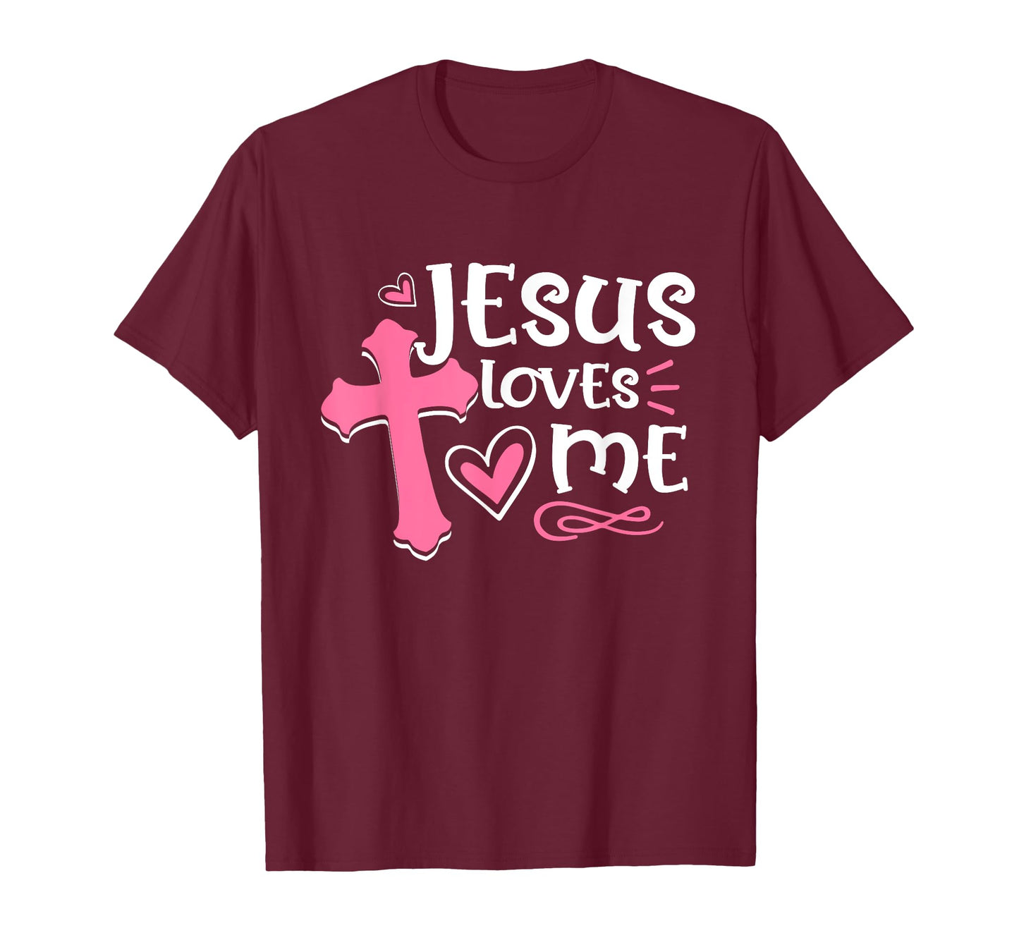 Awesome Religious Jesus's Love Jesus Loves Me Christian T-Shirt