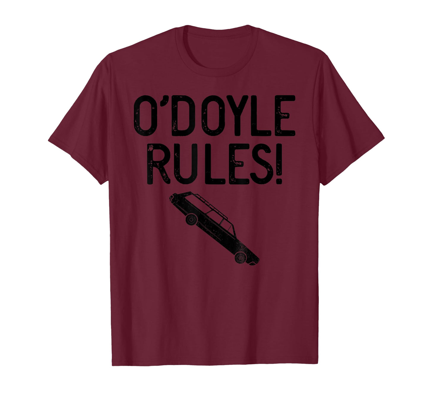 O'Doyle Rules Station Wagon Nostalgic Classic Humor T-Shirt
