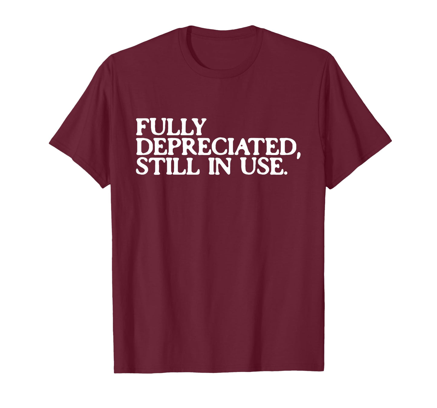 Fully Depreciated But Still in Use Funny Accountant Tee T-Shirt