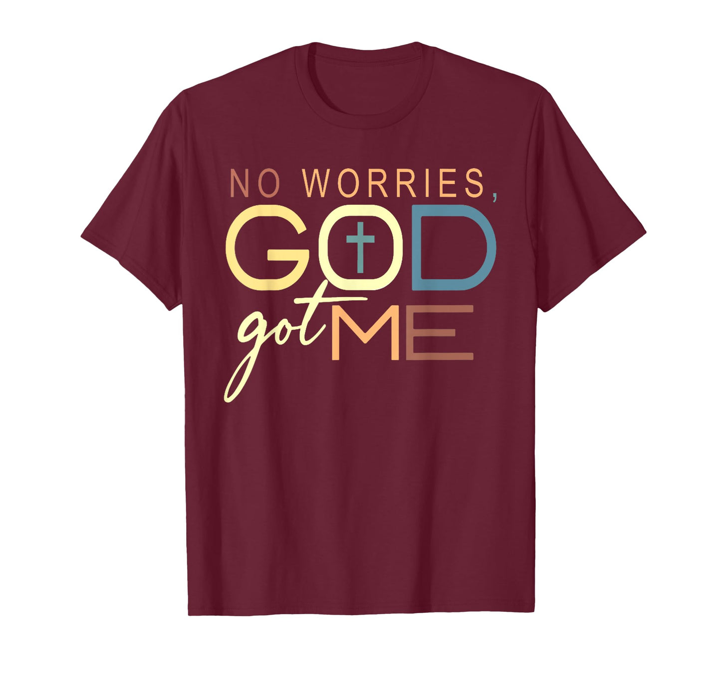 God Jesus Got Me Motivational Church Faith Christian Saying T-Shirt