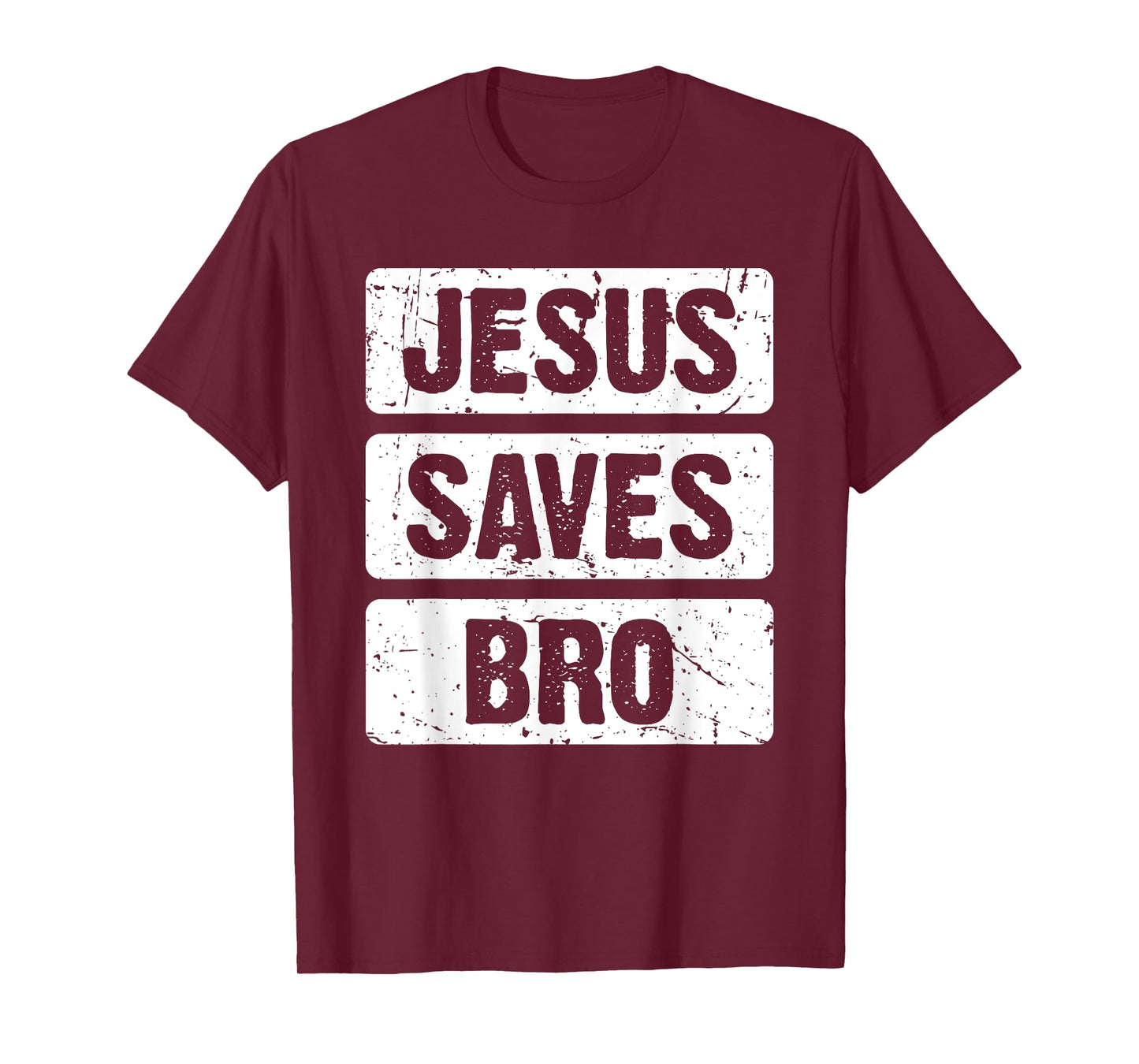 Jesus Saves Bro - Christian Religion T-Shirt