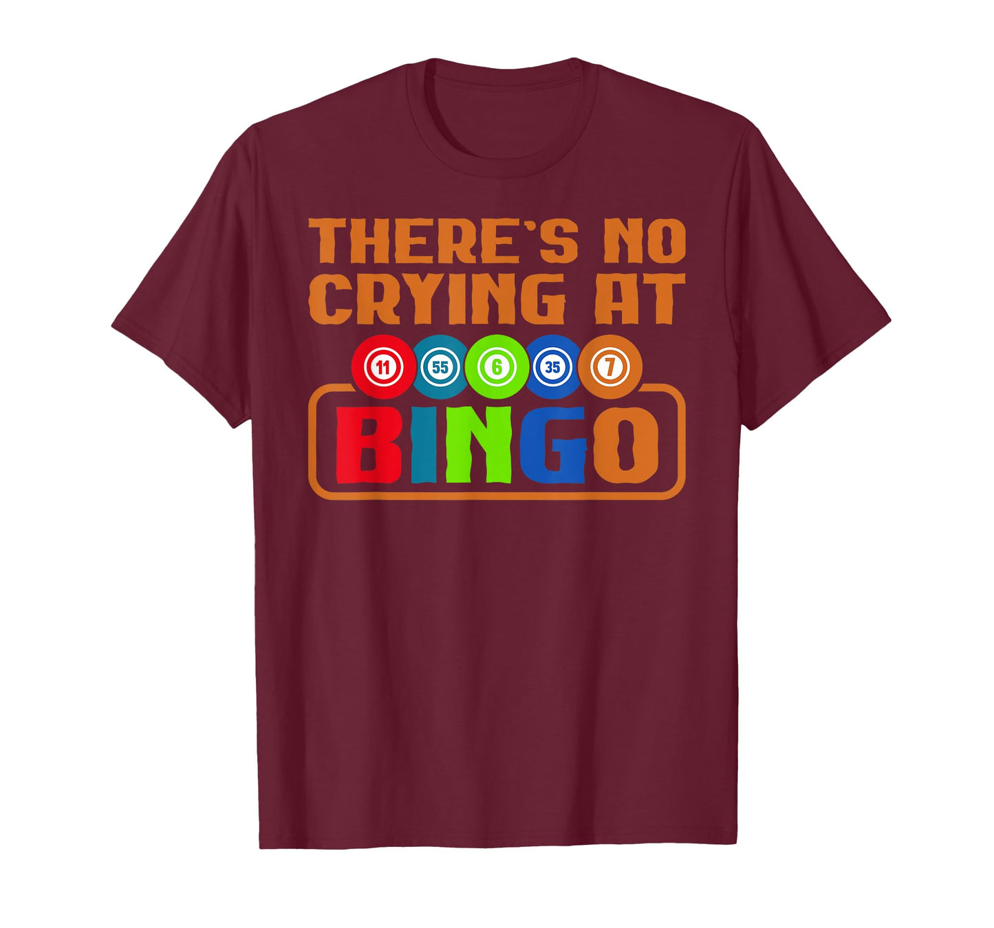 Lucky Bingo player funny bingo quote design T-Shirt