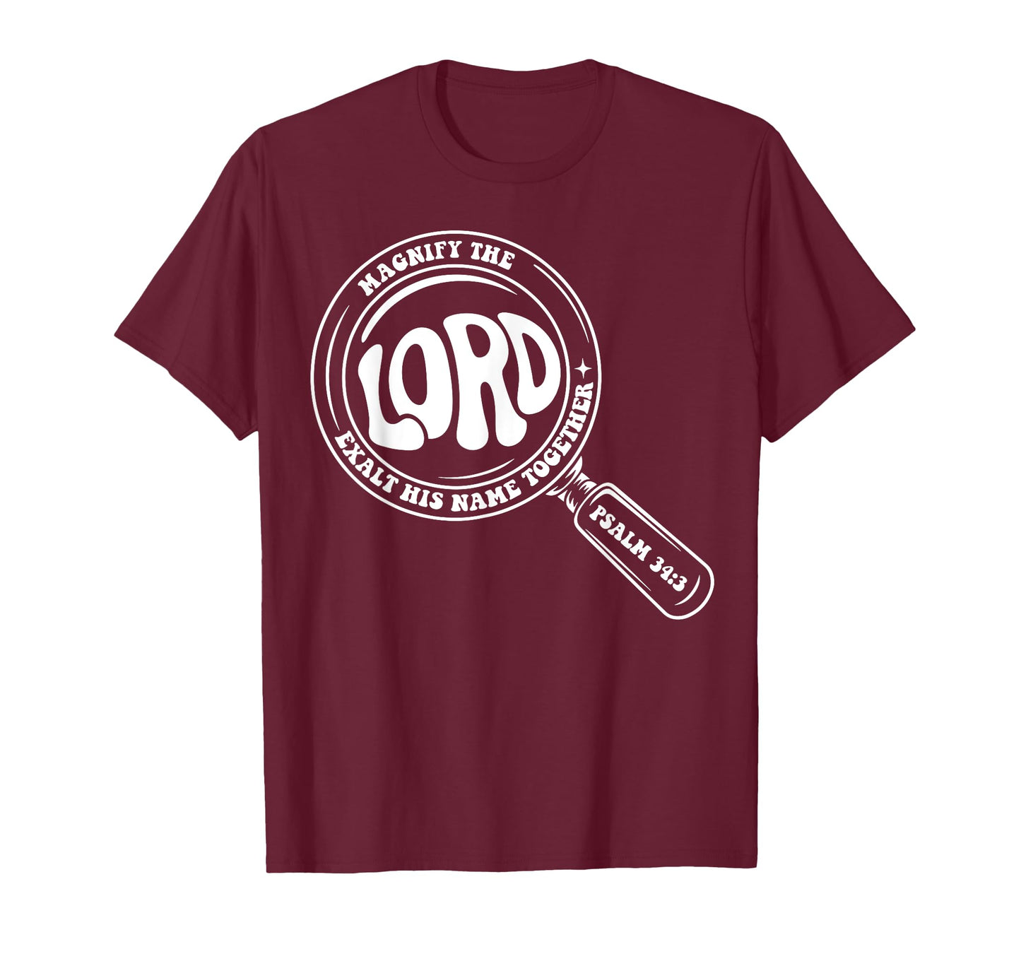 Magnify The Lord Bible Verse Magnified VBS 2025 Summer Camp T-Shirt