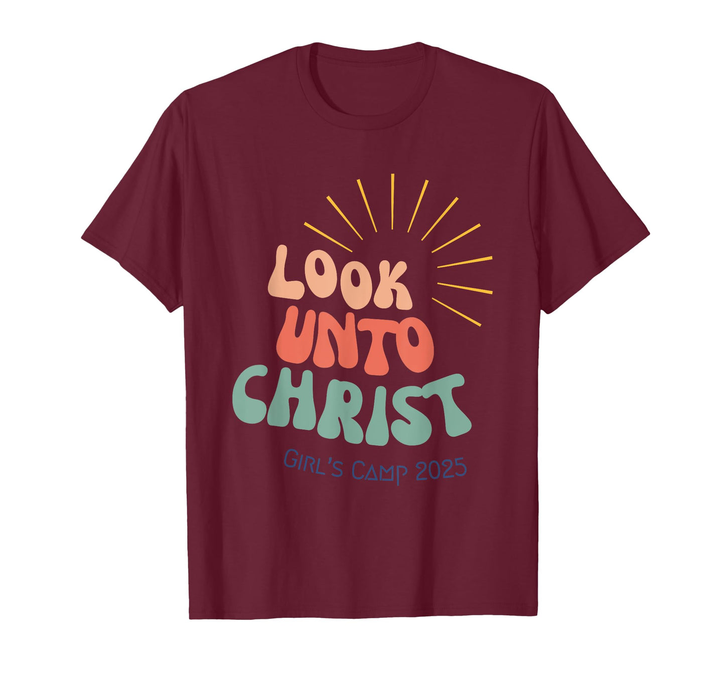 Look Unto Christ Girls Camp Young T-Shirt