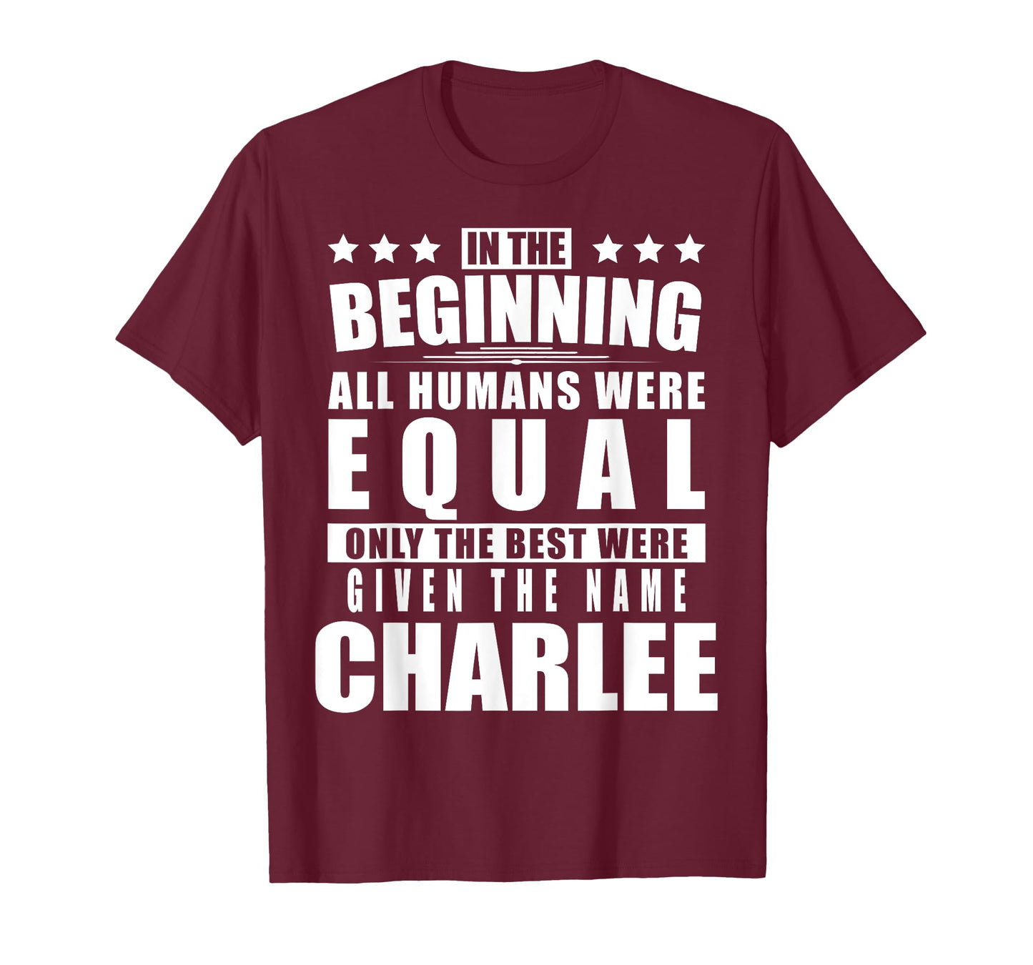 Name Charlee First Name Gifts - Funny Personalized Gift T-Shirt