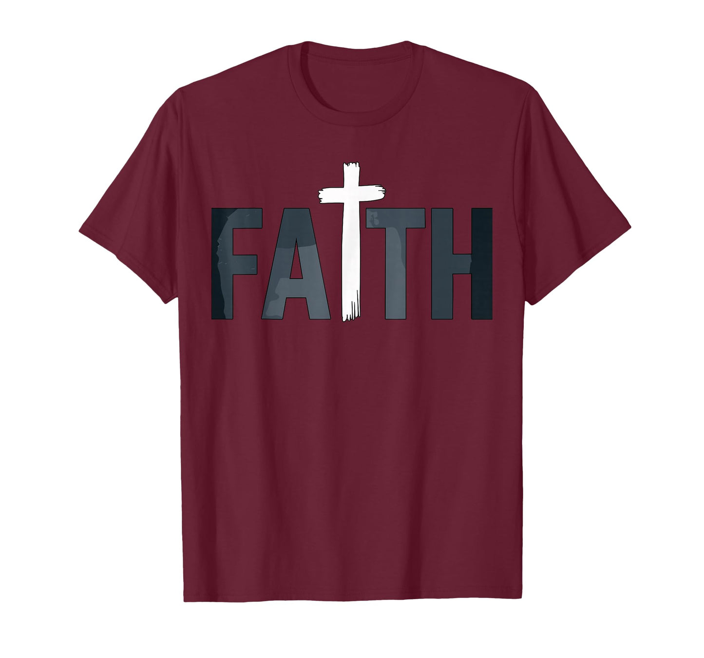 Faith with Cross Christian Religious T-Shirt