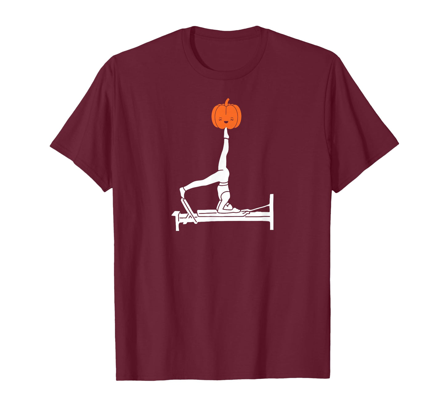 Funny Reformer Pilates with Pumpkin Halloween T-Shirt