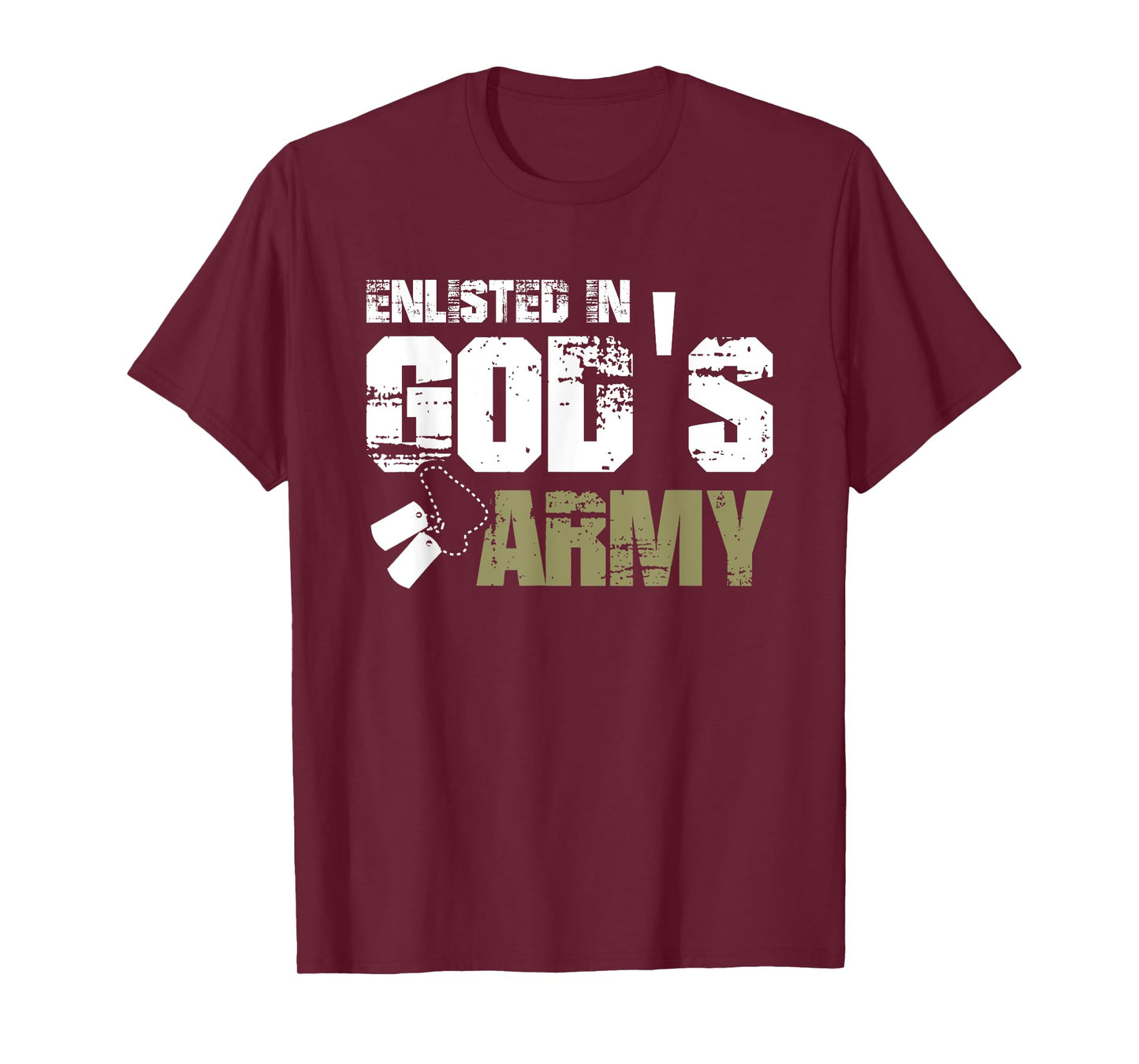 Enlisted In God's Army T-Shirt