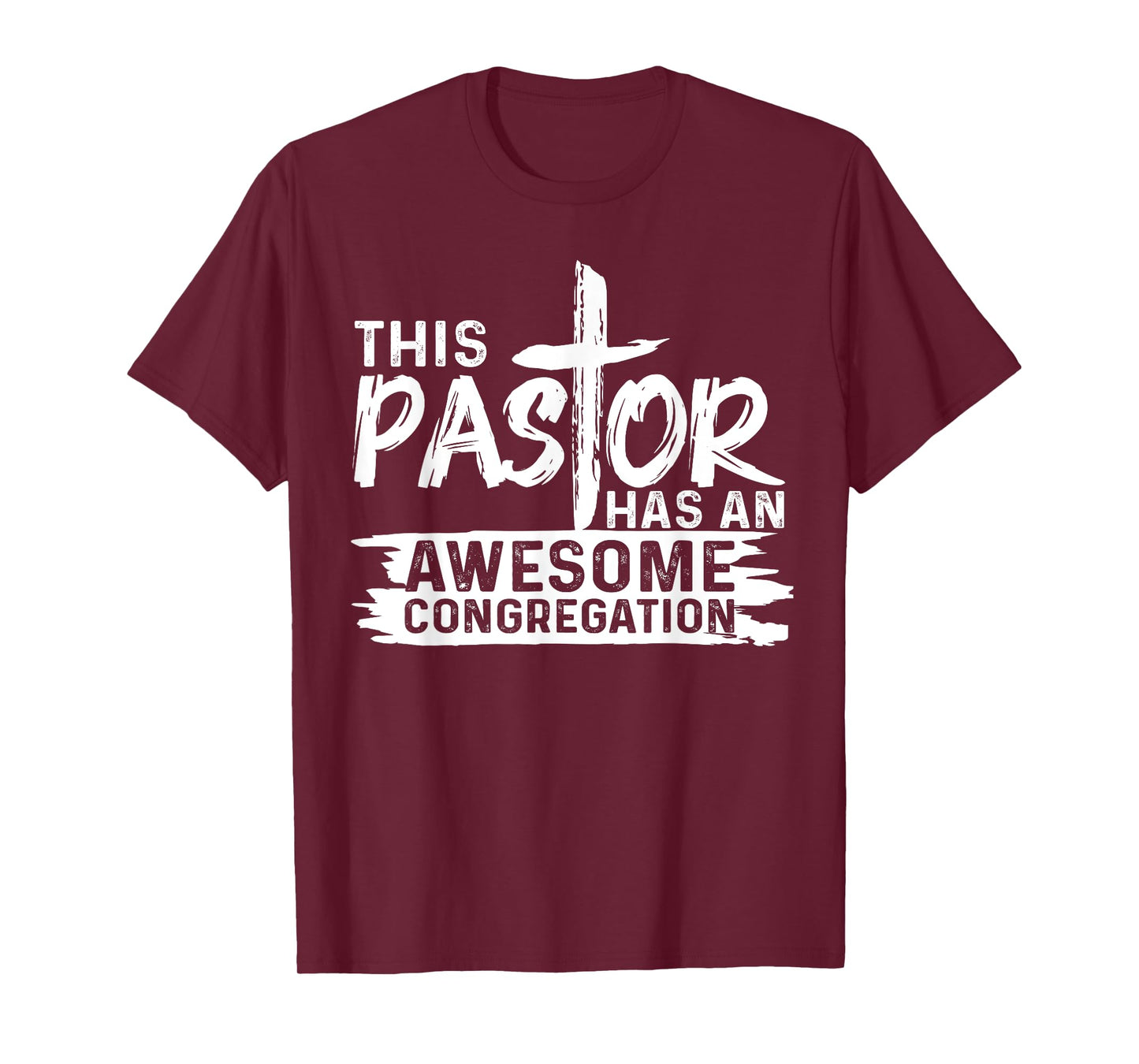 Funny Pastor Appreciation Gift Men Christian Church Priest T-Shirt