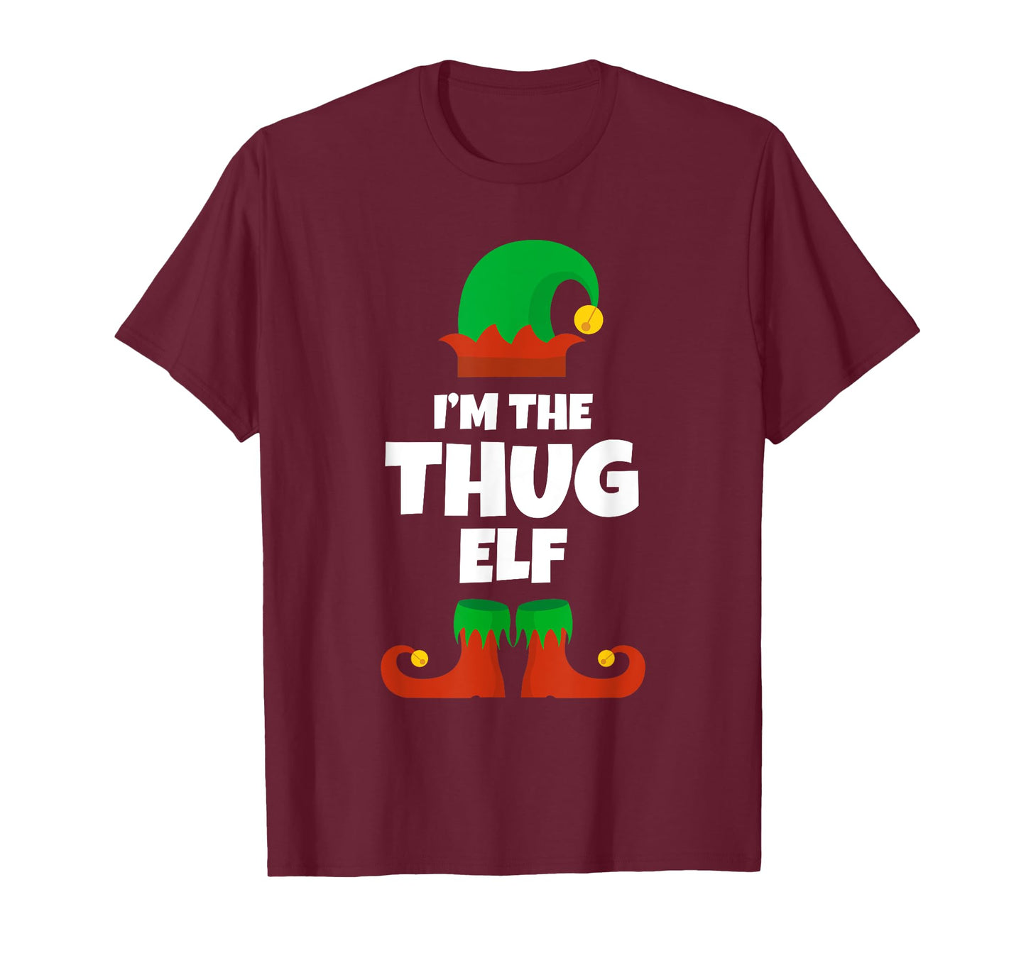 I'm The Thug Elf Family Pajama Christmas Funny T-Shirt